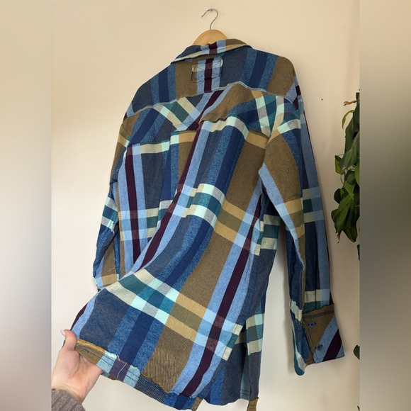 Free People We The Free So Long Summer Plaid Top - Picture 11 of 12